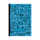 CUBE WORKS NOTE PAD A5 BLUE |RULED | 80 PAGES