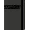 ELITE JOURNAL NOTEBOOK A6  BLACK RULED  224 PAGES