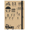 WARLI JOURNAL NOTEBOOK - STD - DESIGN A |RULED | 224 PAGES