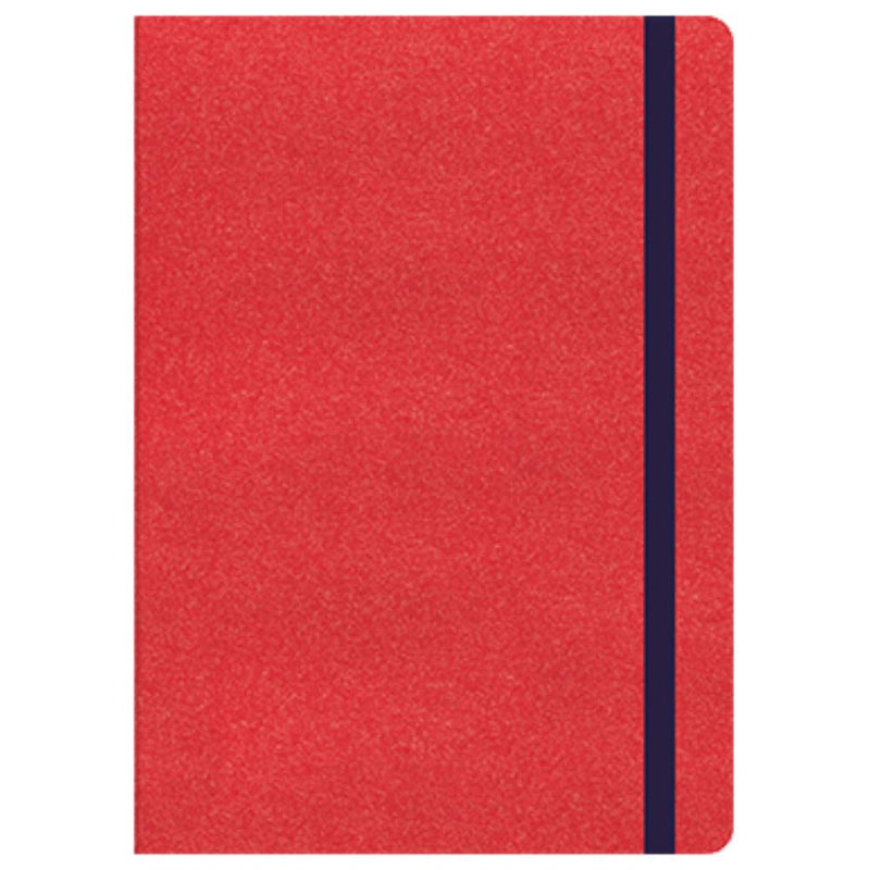 ARCHIVE JOURNAL- A6+ | RED | RULED | 224 PAGES