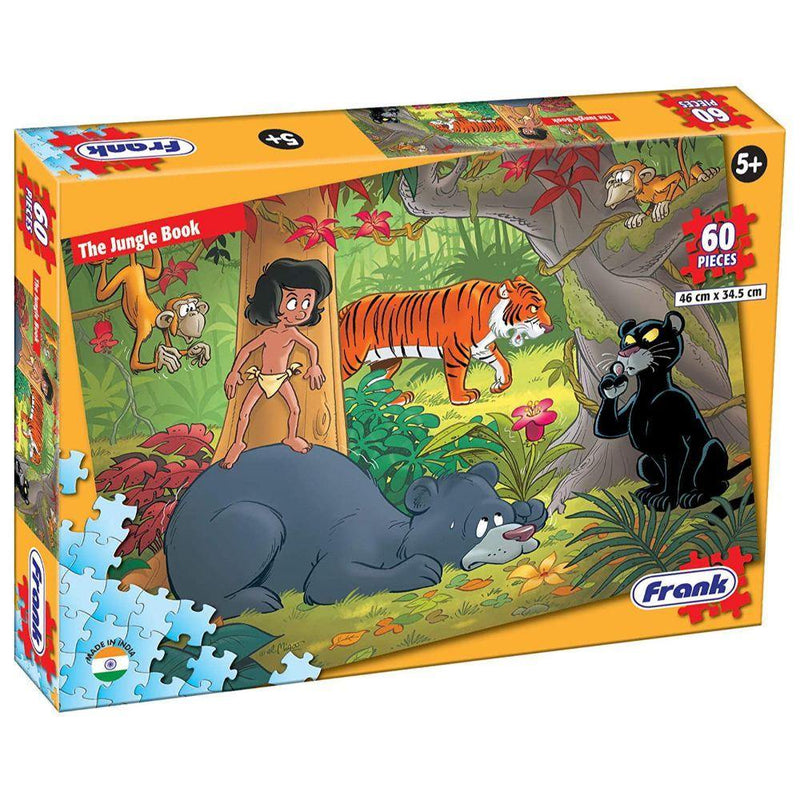 Frank The Jungle Book 60 Pieces Jigsaw Puzzle for 5 Year Old Kids and Above - Odyssey Online Store