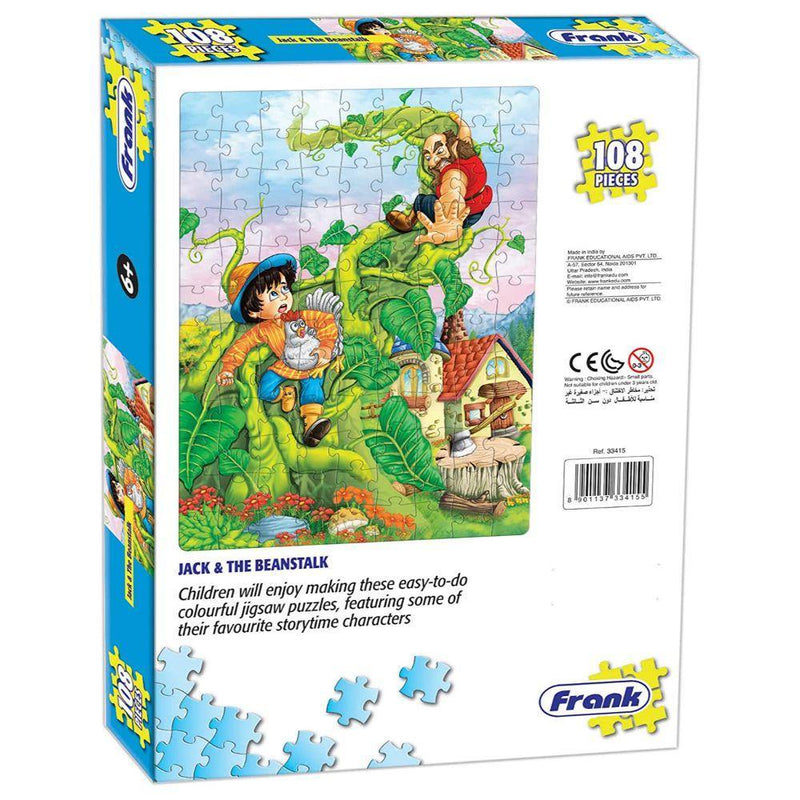 Frank Jack & The Beanstalk 108 Pieces Jigsaw Puzzle for 6 Year Old Kids and Above - Odyssey Online Store