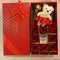 RED ROSE TEDDY WITH RING SET