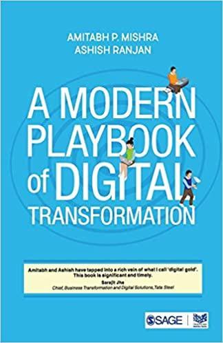 A MODERN PLAYBOOK OF DIGITAL TRANSFORMATION