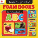 BABYS FIRST GIFT SET OF FOAM BOOKS SET OF 4 BOOKS