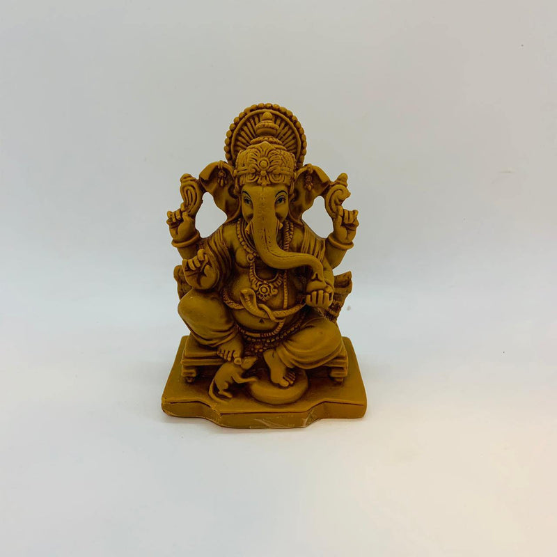 BROWN GANESHA D41 | HEIGHT: 4 INCHES - Odyssey Online Store