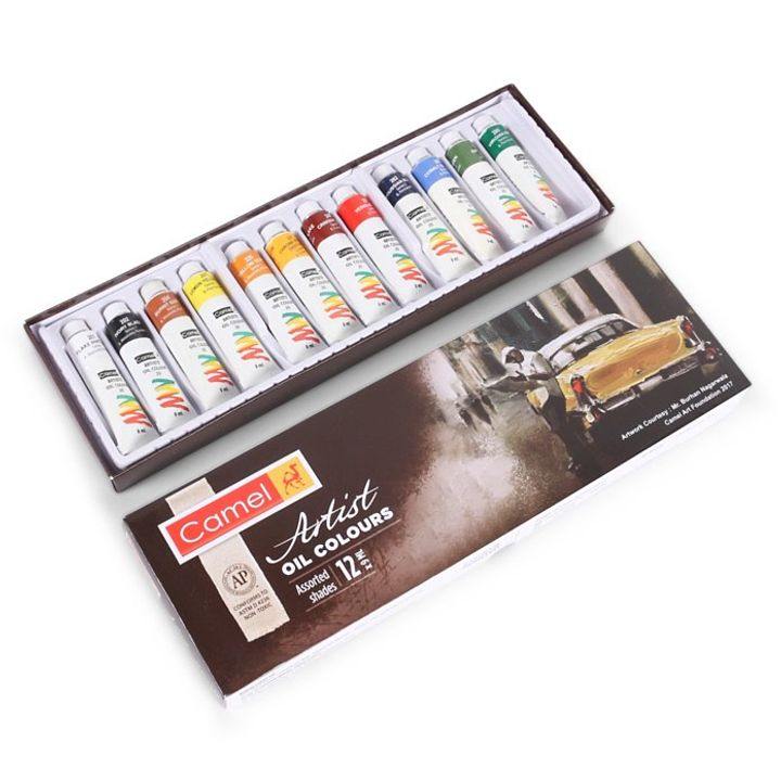 Camel Artist's Oil Colour - 9ml Tubes, 12 Shades - Odyssey Online Store