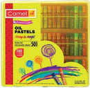 CAMEL OIL PASTELS 50 SHADES WITH REUSABLE PLASTIC BOX