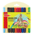 Camlin Brush Pen 12 Shades - Odyssey Online Store