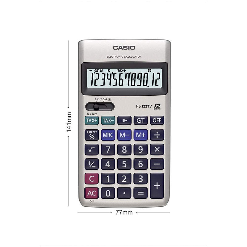 Casio HL-122TV Handheld Portable Calculator