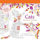 Cats: 70 designs to help you de-stress (Colouring for Mindfulness)