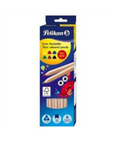 COLOR PENCILS 6S THICK TRI 5MM NATURAL WOOD - Odyssey Online Store