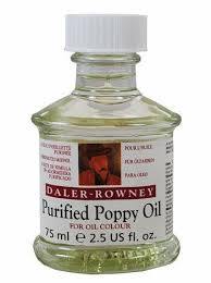 DALER ROWNEY PURIFIED POPPY OIL 75ML - Odyssey Online Store