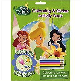 DISNEY FAIRIES COLOURING AND STICKER ACTIVITY PACK