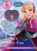 DISNEY FROZEN ANNAS SNOWY FUN WITH NECKLACE