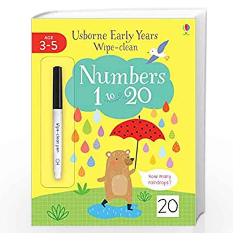 EARLY YEARS WIPE CLEAN NUMBERS 1 TO 20 - Odyssey Online Store