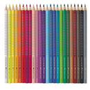 FABER CASTELL 116243 COLOUR GRIP WS COLOUR PENCILS SET OF 24 - Odyssey Online Store