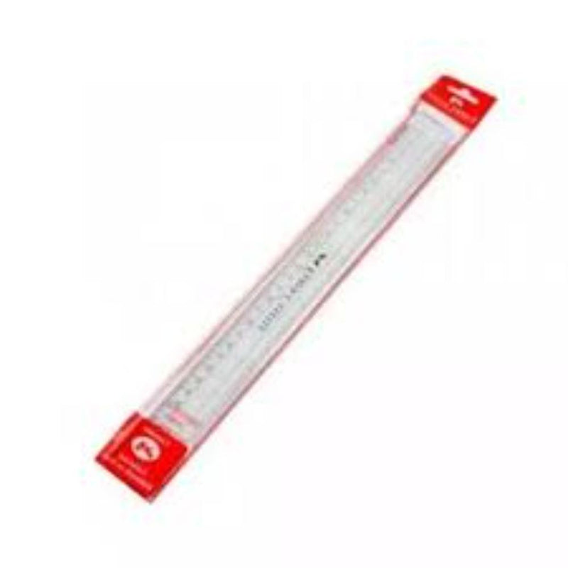 FABER CASTELL SCALES TRANSPARANT SLIM 30 CM - Odyssey Online Store
