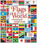 FLAGS OF THE WORLD STICKER COLORING ACTIVITY BOOK - Odyssey Online Store