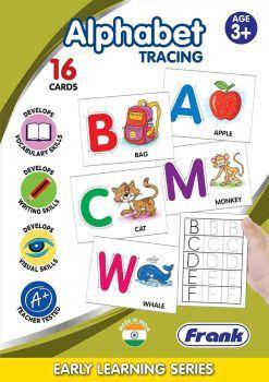 Frank Alphabet Capital Tracing – 16 Double-Sided Cards for Ages 3 & Above - Odyssey Online Store