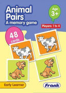 Frank Animal Pairs A Memory Game – 48 Cards, Early Learner Matching Picture Card Game with Animal Images for Ages 3 & Above - Odyssey Online Store
