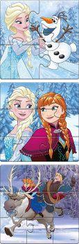 Frank Disney Frozen First Puzzles - A Set of 3 Jigsaw Puzzles for 3 Year Old Kids and Above - Odyssey Online Store