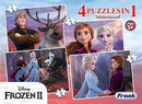 Frank Disney Frozen II 4 Puzzles in 1 Jigsaw Puzzle - Odyssey Online Store