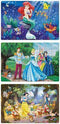 Frank Disney Princess 3 Puzzles in 1 - A Set of 3 48 Pc Jigsaw Puzzles for 5 Year Old Kids and Above - Odyssey Online Store