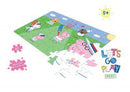 Frank Peppa Pig: Lets Go Play Cricket Puzzle For 5 Year Old Kids And Above - Odyssey Online Store