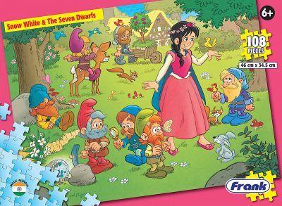 Frank Snow White & The Seven Dwarfs 108 Pieces Jigsaw Puzzle for 6 Year Old Kids and Above - Odyssey Online Store