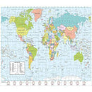 Frank World Map Puzzle (108 Pieces) - Odyssey Online Store