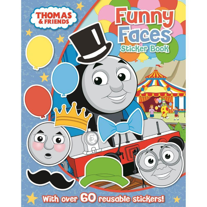 FUNNY FACES STICKER BOOK - Odyssey Online Store