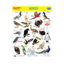 HAPPY WALL CHART BIRDS
