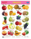 HAPPY WALL CHART FRUITS