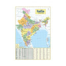 HAPPY WALL CHART INDIA POLITICAL MAP - Odyssey Online Store