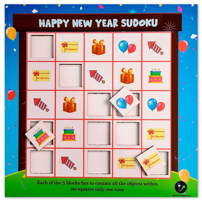 ILGSHNY SUDOKU HAPPY NEW YEAR - Odyssey Online Store