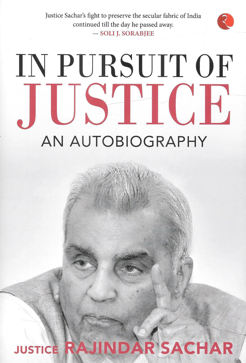 IN PURSUIT OF JUSTICE AN AUTOBIOGRAPHY - Odyssey Online Store