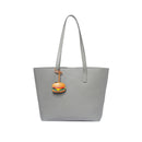 LC-301-TN CHEESE BURGER TAN LEATHER CHARM - Odyssey Online Store