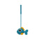 LC-306-TL TOO FISHY TEAL LEATHER CHARM - Odyssey Online Store