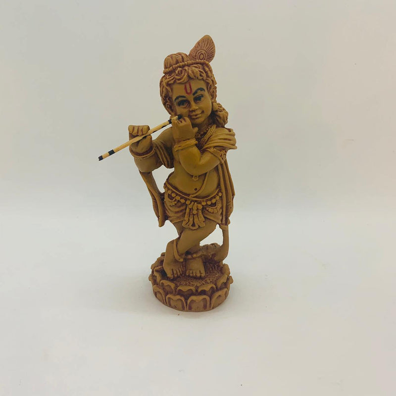 LORD KRISHNA | HEIGHT-5.5 INCHES COLOR-BROWN | D262 - Odyssey Online Store