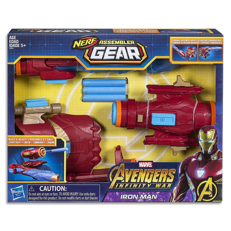 Marvel Avengers Infinity War Nerf Iron Man Assembler Gear