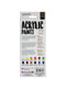 MONT  MARTE ACRYLIC PAINTS 12 SHADES - Odyssey Online Store