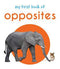 MY FIRST BOOK OF OPPOSITES  FIRST BOARD BOOK