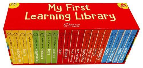 MY FIRST COMPLETE LEARNING LIBRARY : BOX SET OF 20 BOARD BOOKS FOR KIDS - Odyssey Online Store