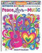 NOTEBOOK DOODLES PEACE LOVE AND MUSIC - Odyssey Online Store