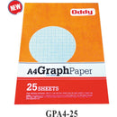 ODDY GPA4-25 A4 GRAPH PAPER 25 SHEETS - Odyssey Online Store