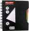 PAPERCLUB 53020 WIRO PP PLAIN NOTEBOOK 240 PAGES SIZE A6 14CMX10.8CM PLAIN 4 SUBJECT - Odyssey Online Store