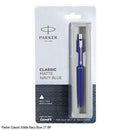 PARKER CLASSIC MATT NAVY BLUE CT BALL PEN - Odyssey Online Store