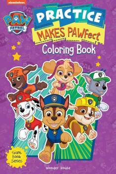 PRACTICE MAKES PAWFECT PAW PATROL GIANT COLORING BOOK FOR KIDS