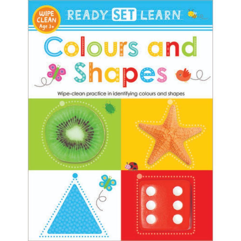 READY SET LEARN WORKBOOKS COLOURS AND SHAPES - Odyssey Online Store